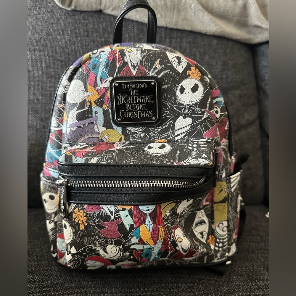 Loungefly X Disney nightmare before Christmas backpack